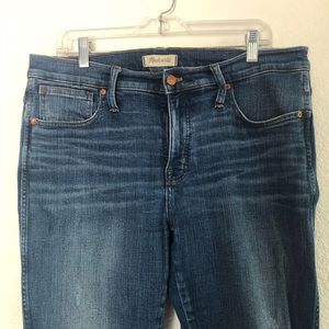 Madewell 9” High-Rise Skinny Jeans, Distressed
